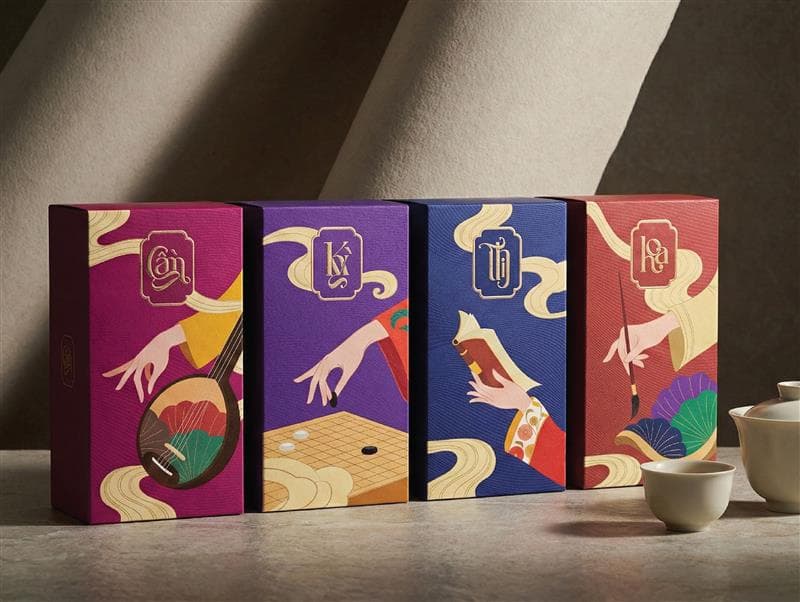 Celestial four arts - Tea Packaging