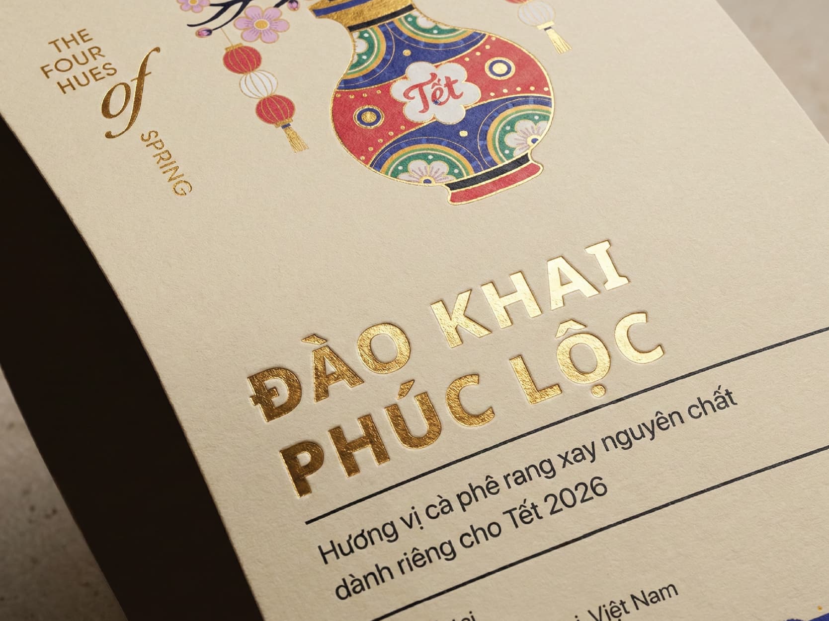 The Four Hues Of Spring - Coffee Packaging